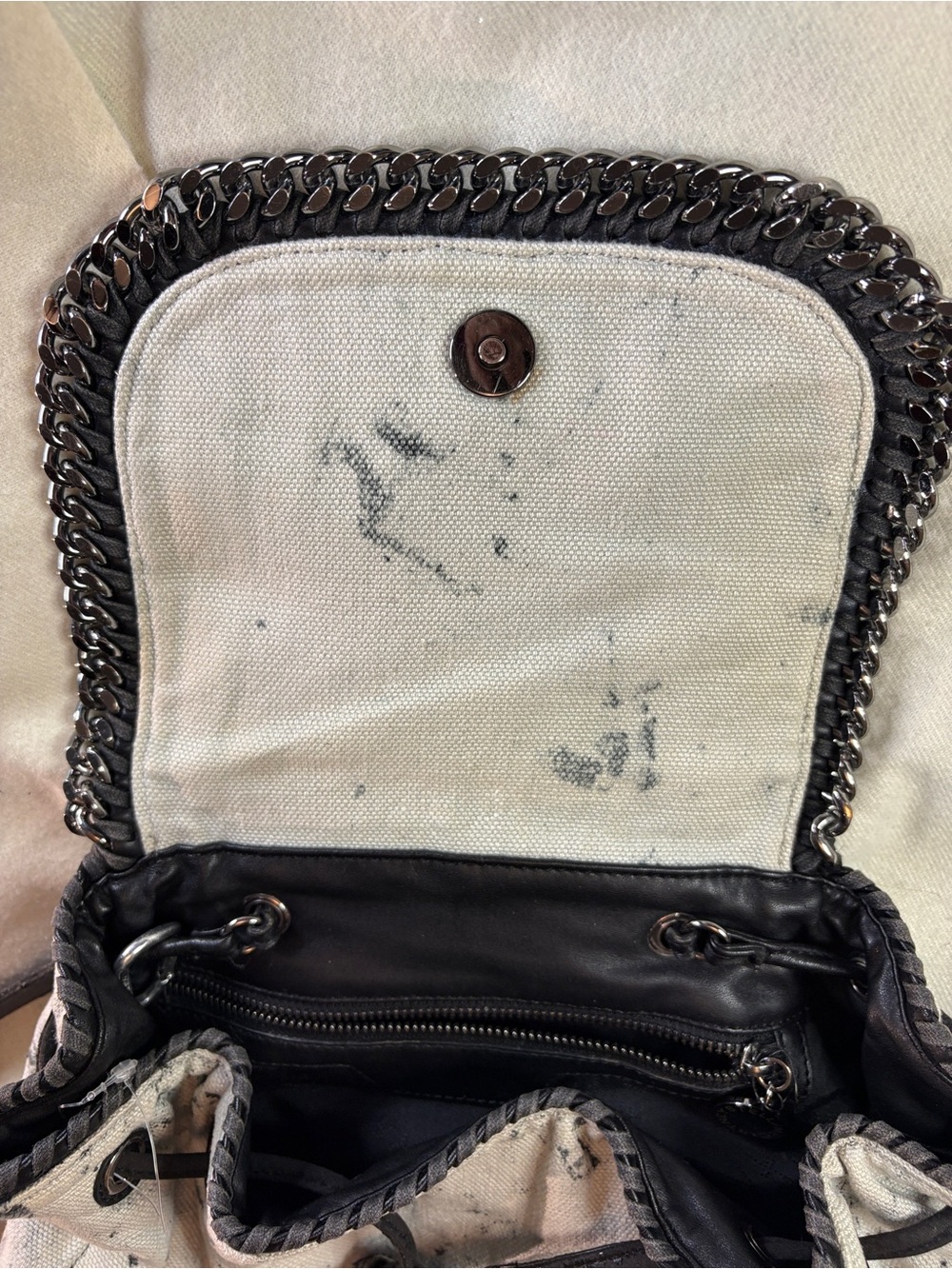 Stella Mccartney Falabella Tie Dye Backpack. Callout! - Picture 15 of 16